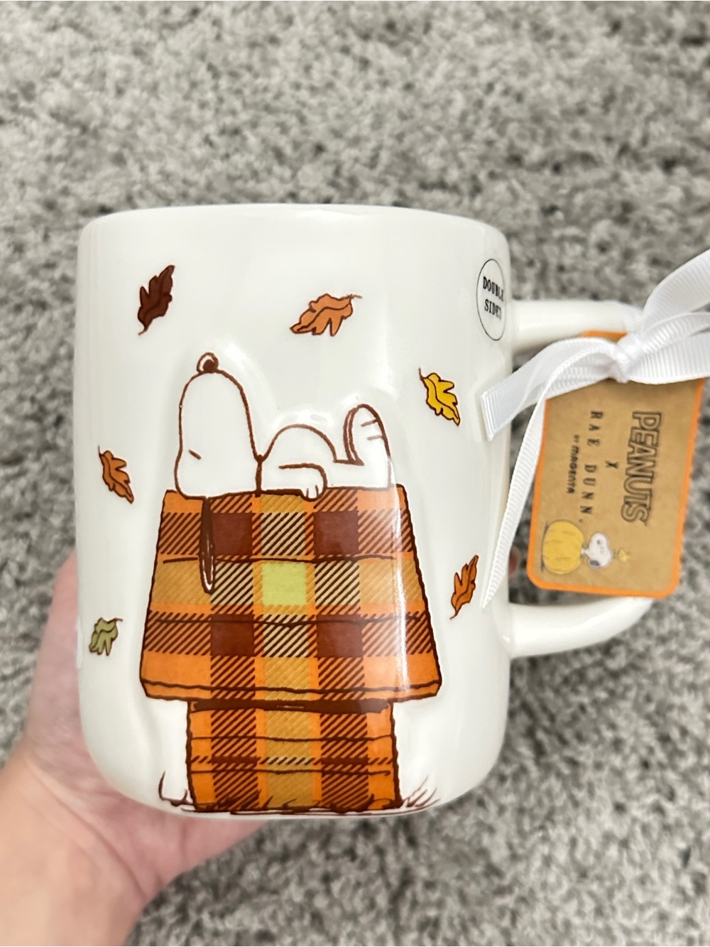 Rae Dunn Peanuts Snoopy Mug